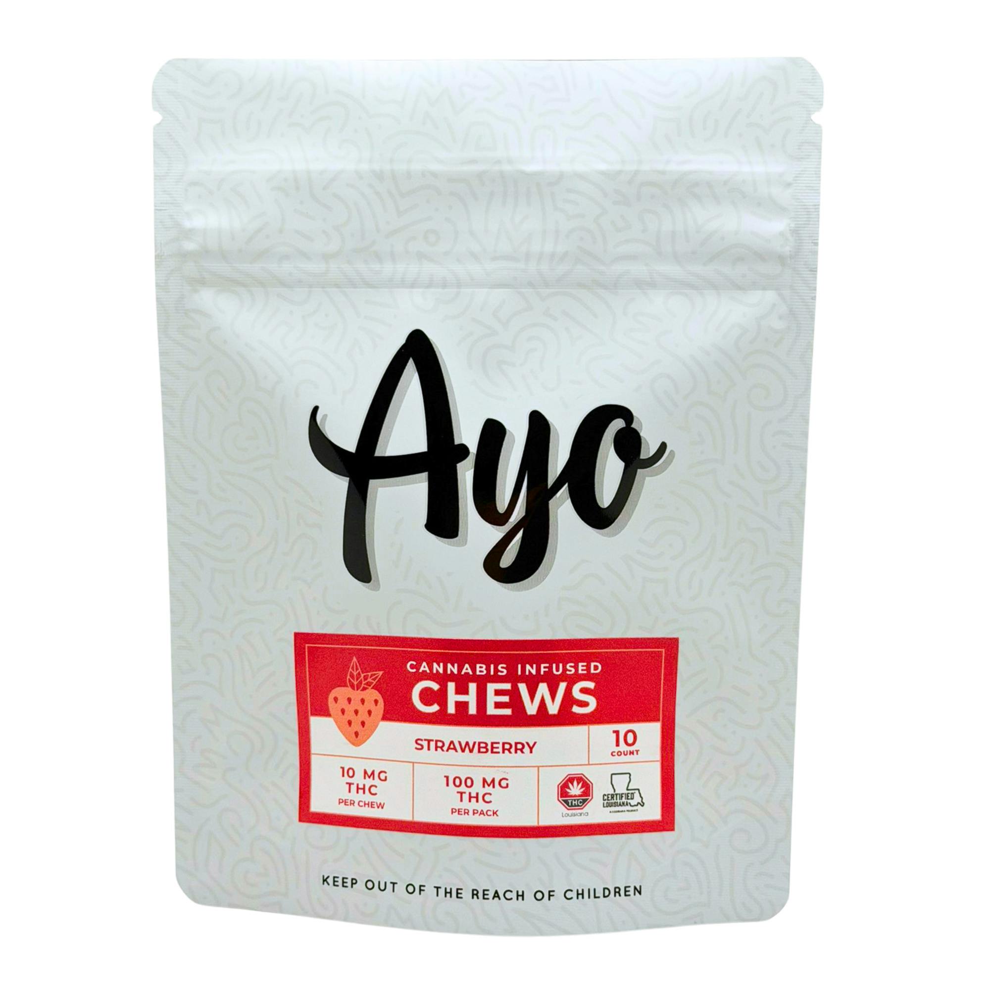 Ayo: Gummies | Strawberry | 100mg | 10pk