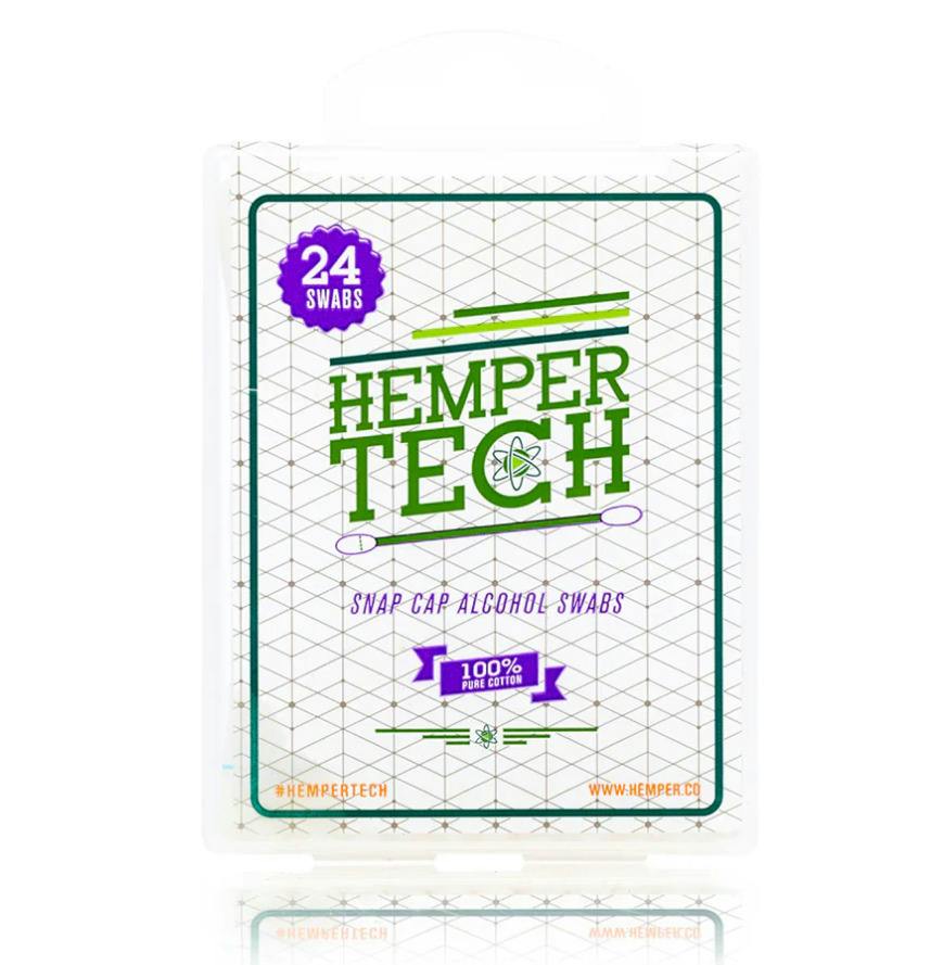 Hemper Tech SnapCap Alcohol Swabs 24pk at Greenlight Marijuana Dispensary Summersville