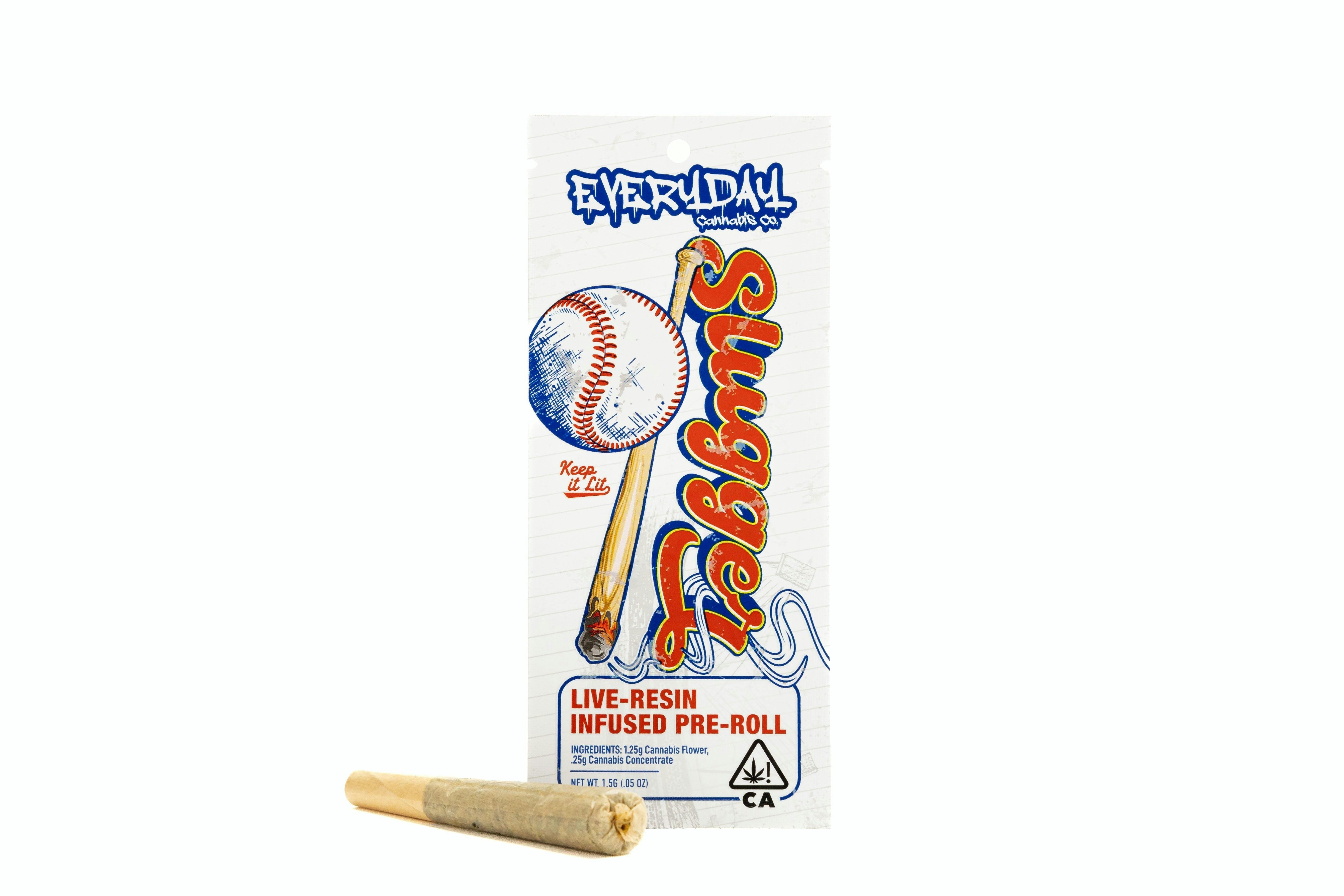 1.5G- RUNTZ- LIVE RESIN INFUSED- SLUGGERZ