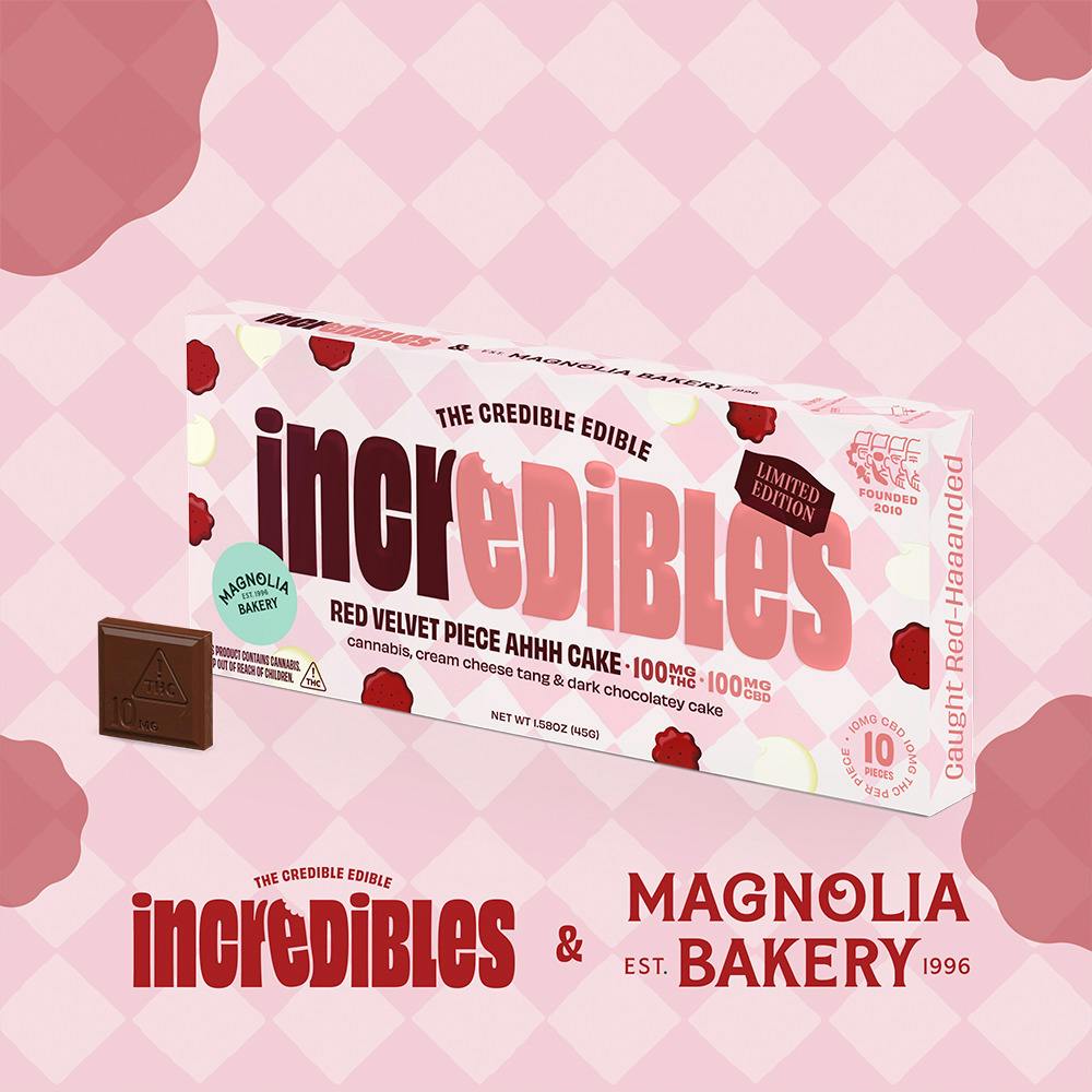 Incredibles: Chocolate Red Velvet Cake 10mg/10pk