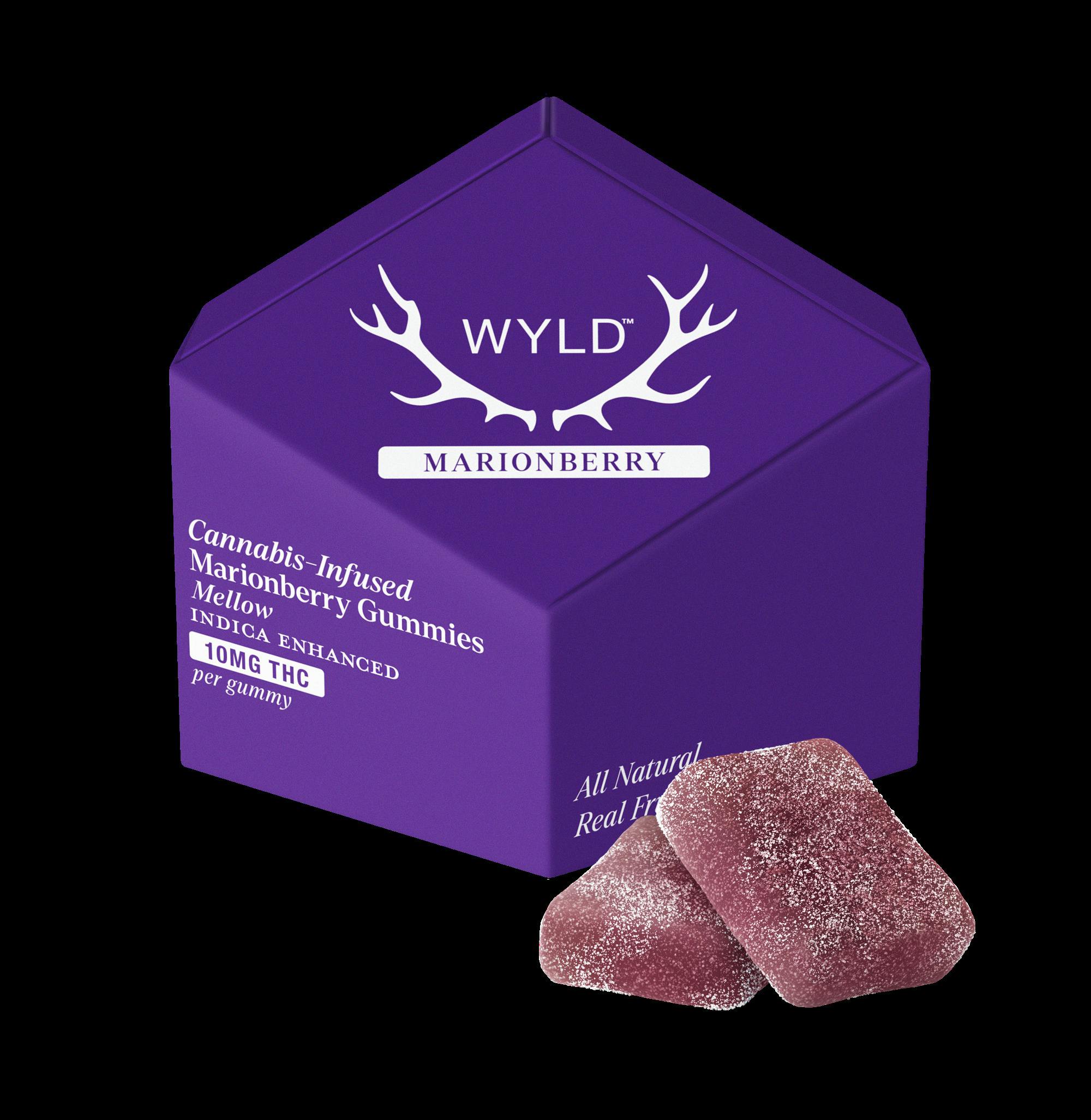 Wyld: Gummies Marionberry 10mg/10pk