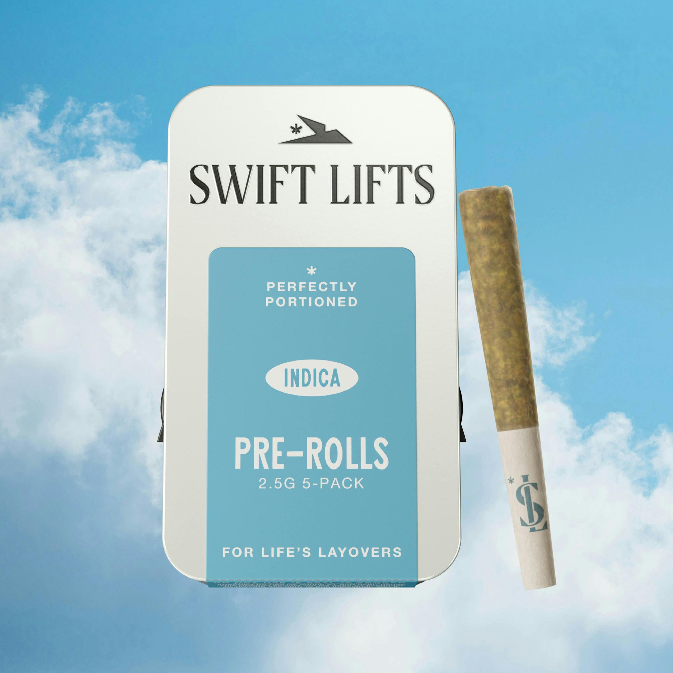 Swift Lifts: Pre-Rolls Grape Bubbly 0.5g/5pk
