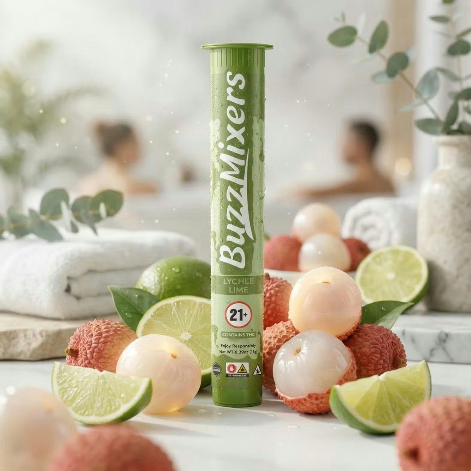 BuzzMixers: Drink Mix Lychee Lime 10mg/1pk