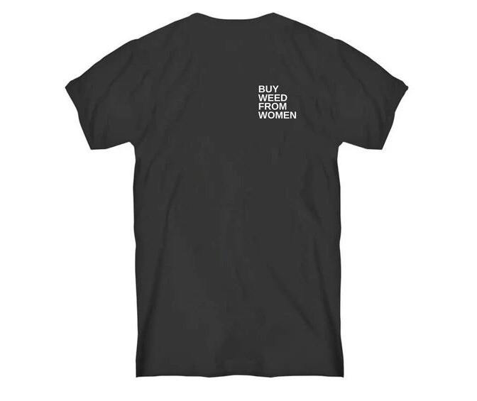 Buy Weed From Women: Accessory Black T-Shirt XLarge