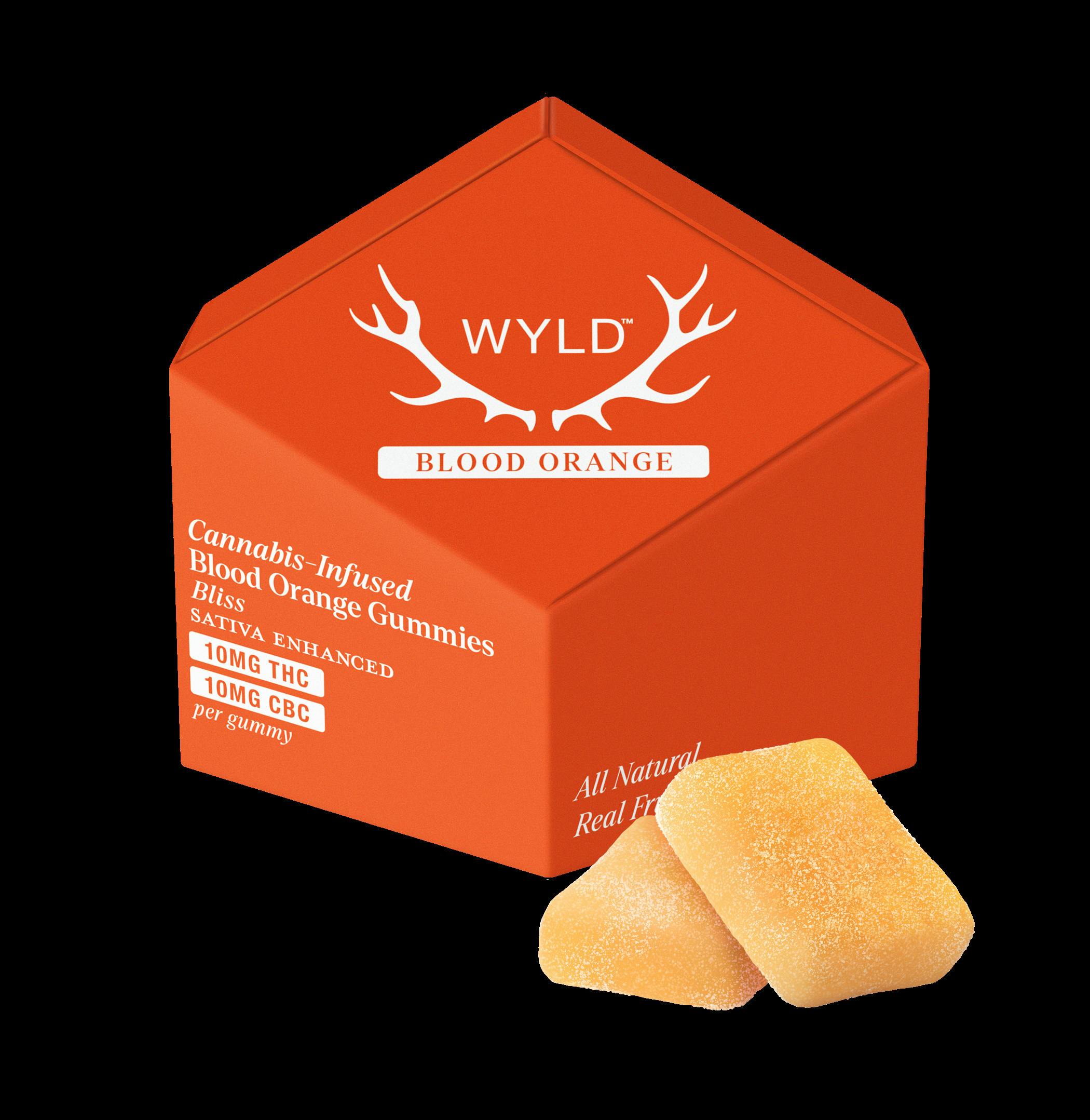 Wyld: Gummies Blood Orange 1:1 10mg/10pk