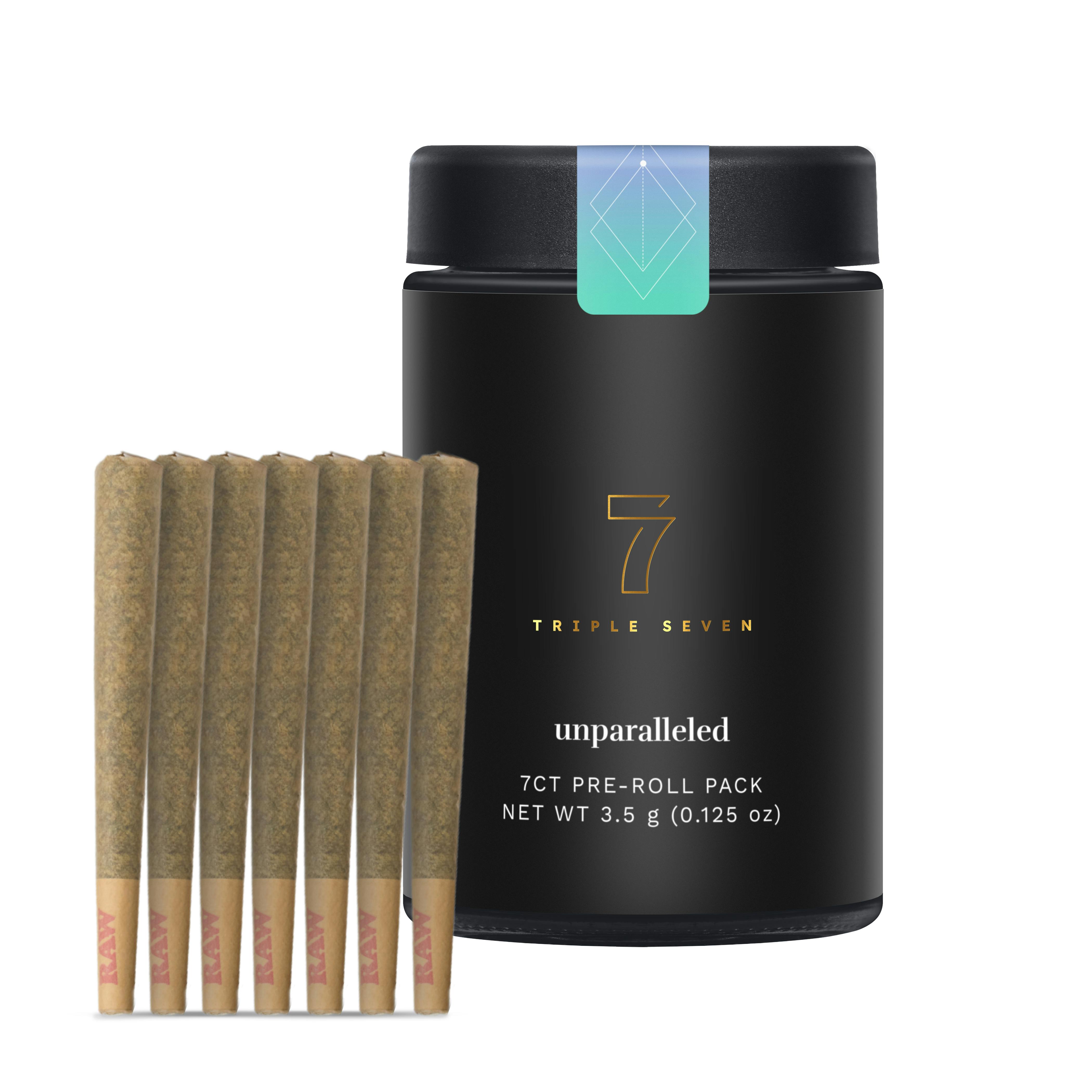 Triple Seven: Pre-Roll Biscotti 0.5g/7pk
