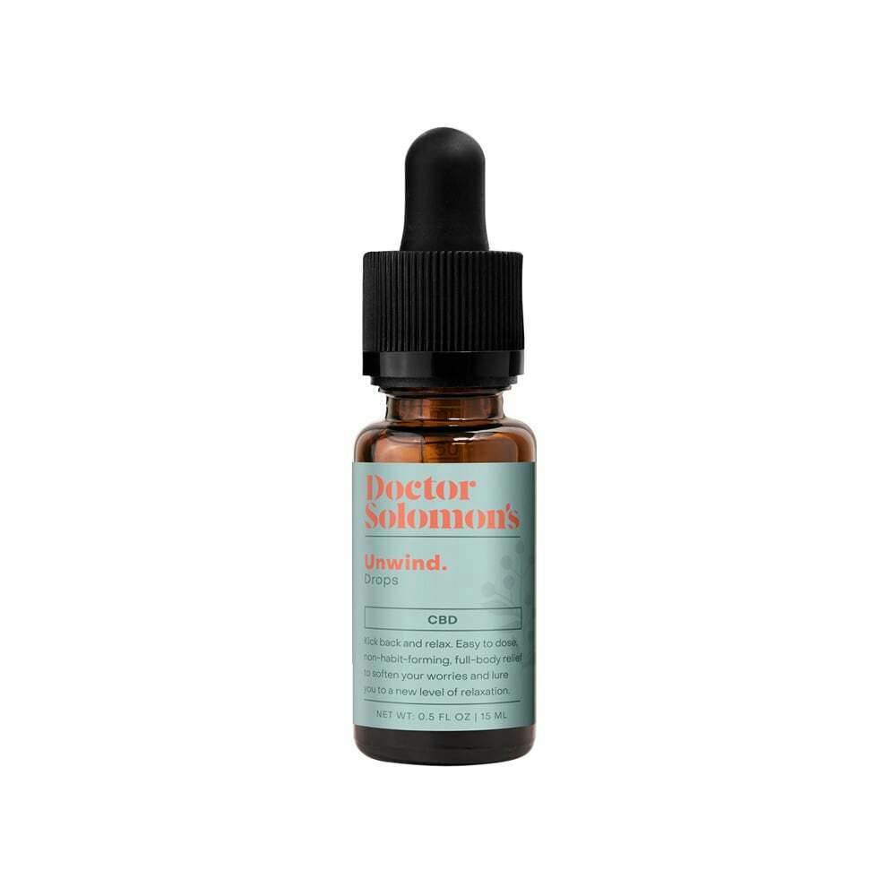 20:1 Unwind [15ml] (1000mg CBD/50mg THC) | Dr. Solomon's - Tincture