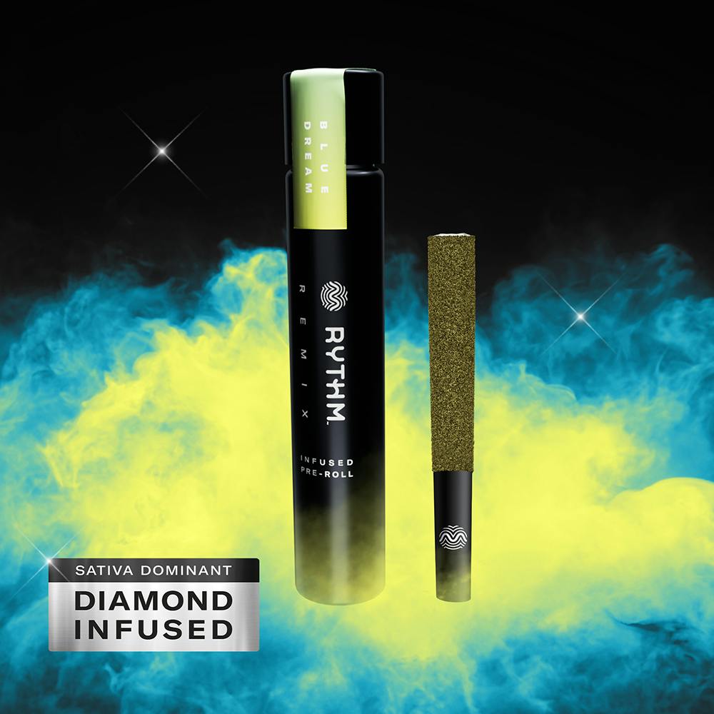 Blue Dream [1g] Diamond Infused | RYTHM - Remix Infused Pre-Roll