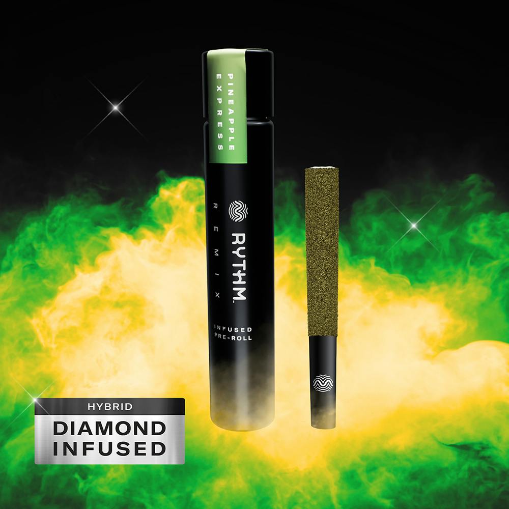 Pineapple Express [1g] Diamond Infused | RYTHM - Remix Infused Pre-Roll
