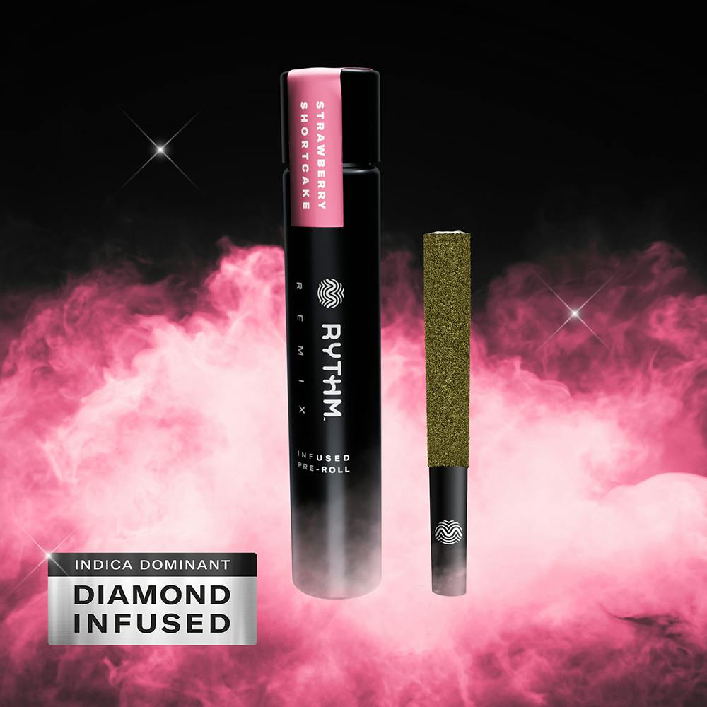 Strawberry Shortcake [1g] Diamond Infused | RYTHM - Remix Infused Pre-Roll