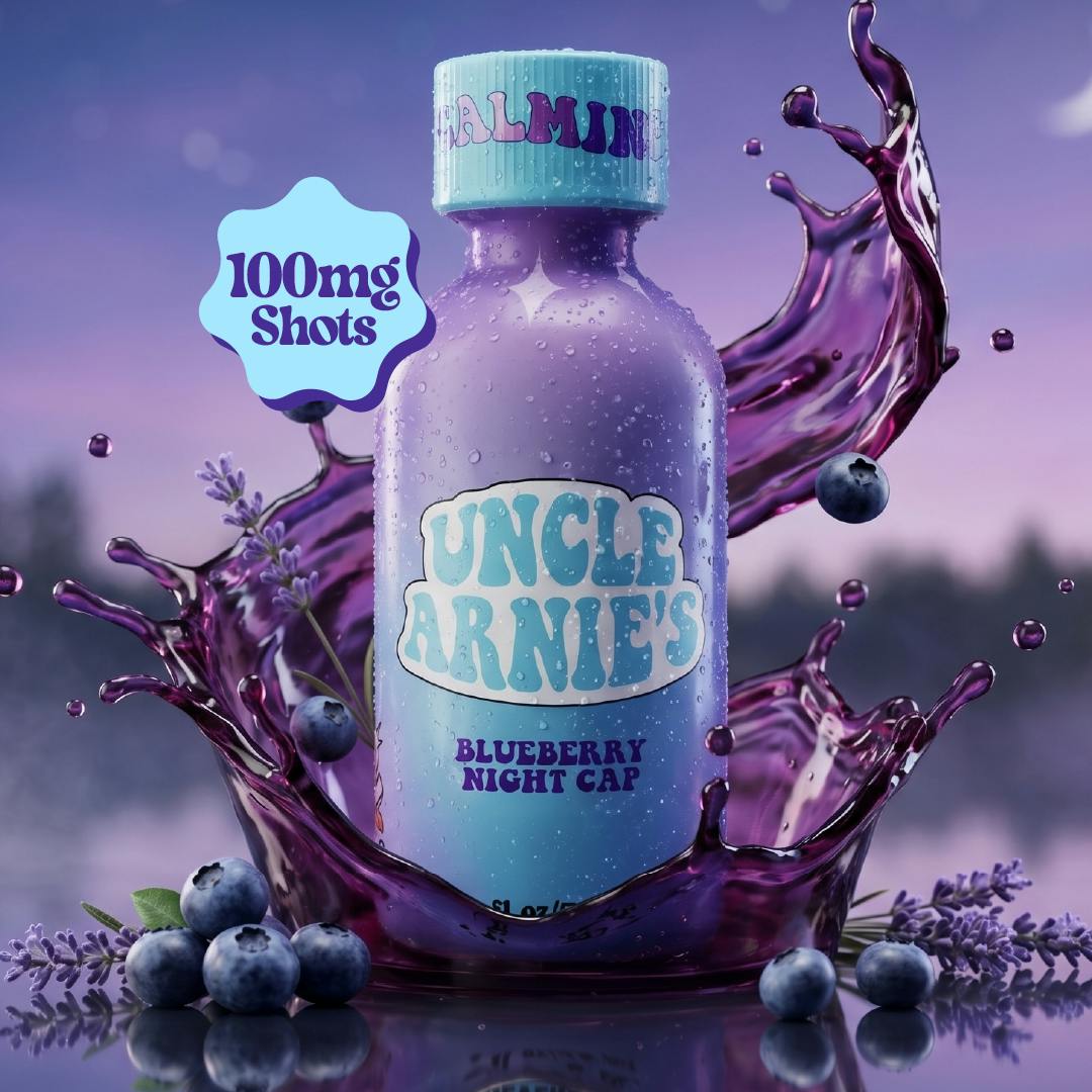 4:1 Blueberry Nightcap [2oz] (100mg THC/25mg CBN) | Uncle Arnie's - Shot