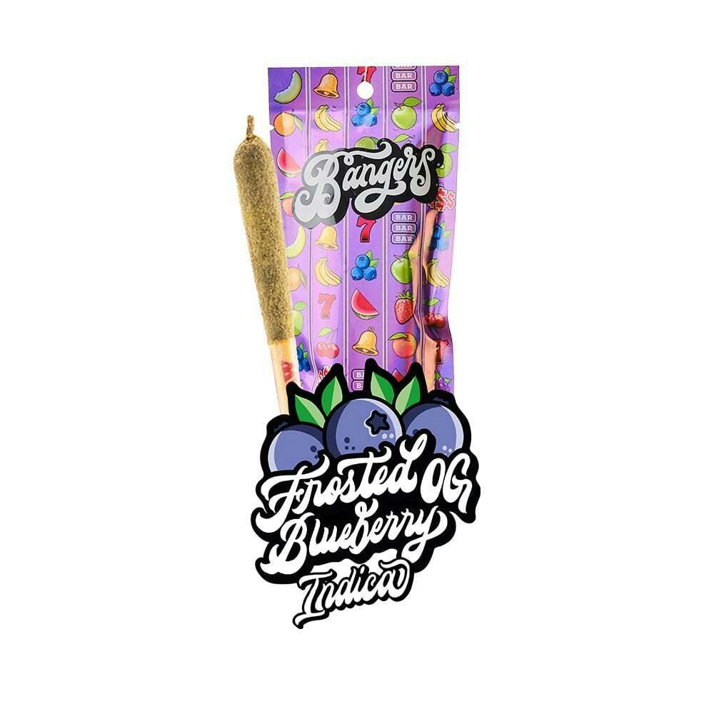 Frosted Blueberry OG [1.2g] | Bangers - Infused Pre Roll