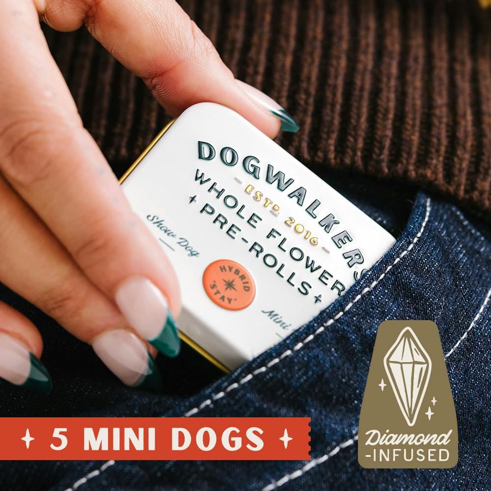 Tahoe Alien [.45g] | Dogwalkers - 5 Pack Mini Show Dogs Infused Pre-Rolls