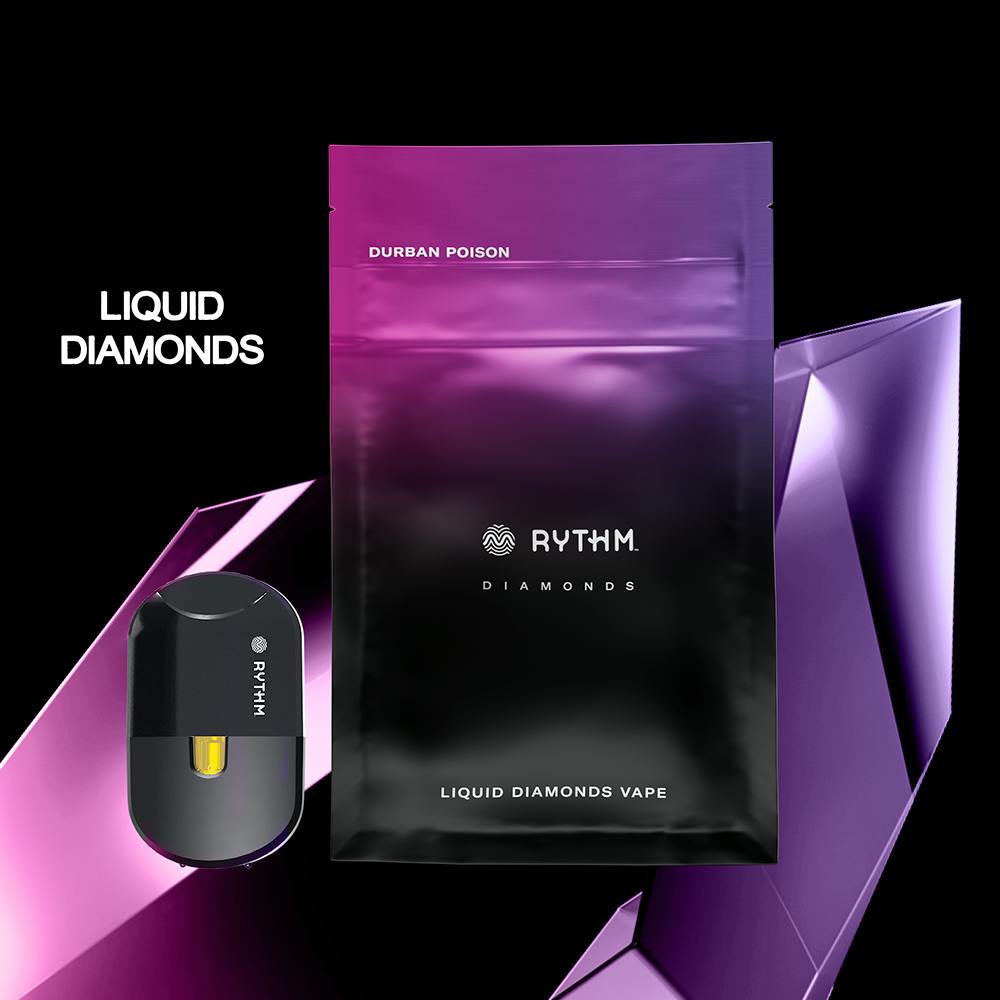 Durban Poison [1g] Live | RYTHM - Liquid Diamonds Vape
