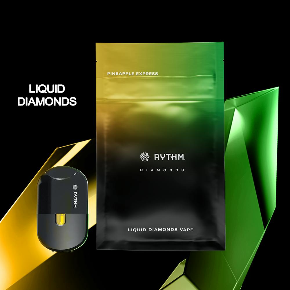 Pineapple Express [1g] Live | RYTHM - Liquid Diamonds Vape