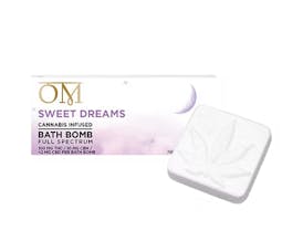SWEET DREAMS | 100MG THC 10MG CBN BATH BOMB | OM LIVING