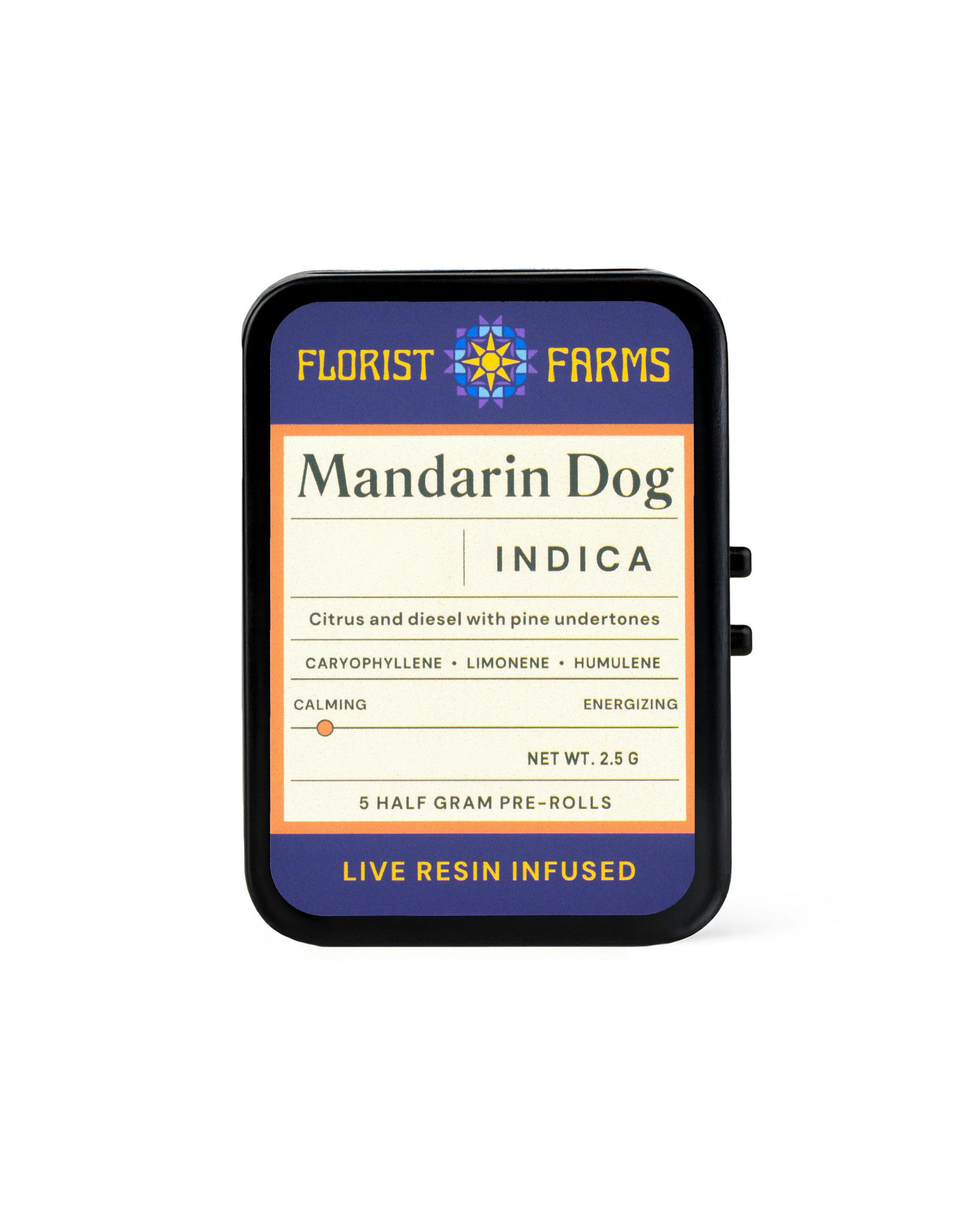 Live Resin MANDARIN DOG | 5-Pack