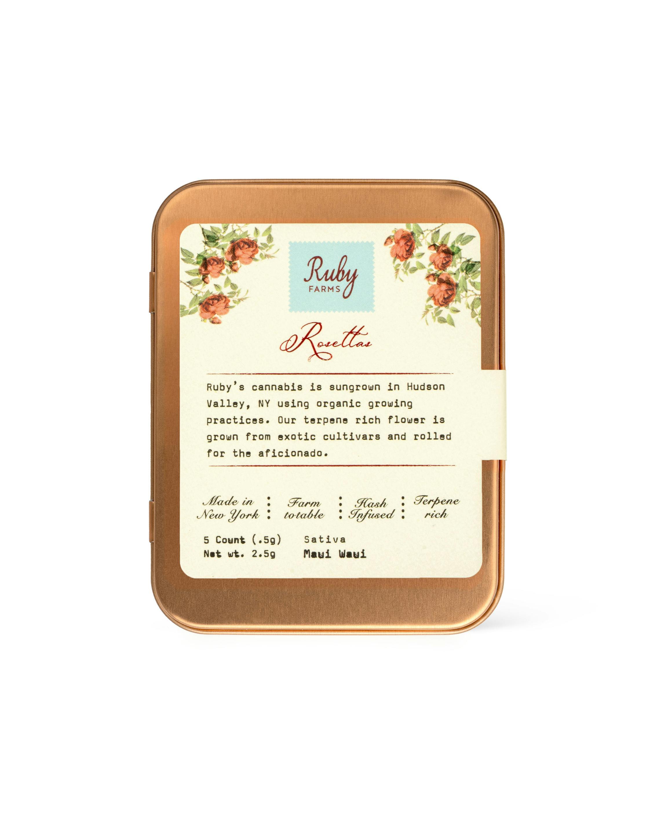 Hash Ruby Rosettas MAUI WOWIE | Rose Blunt 5-Pack