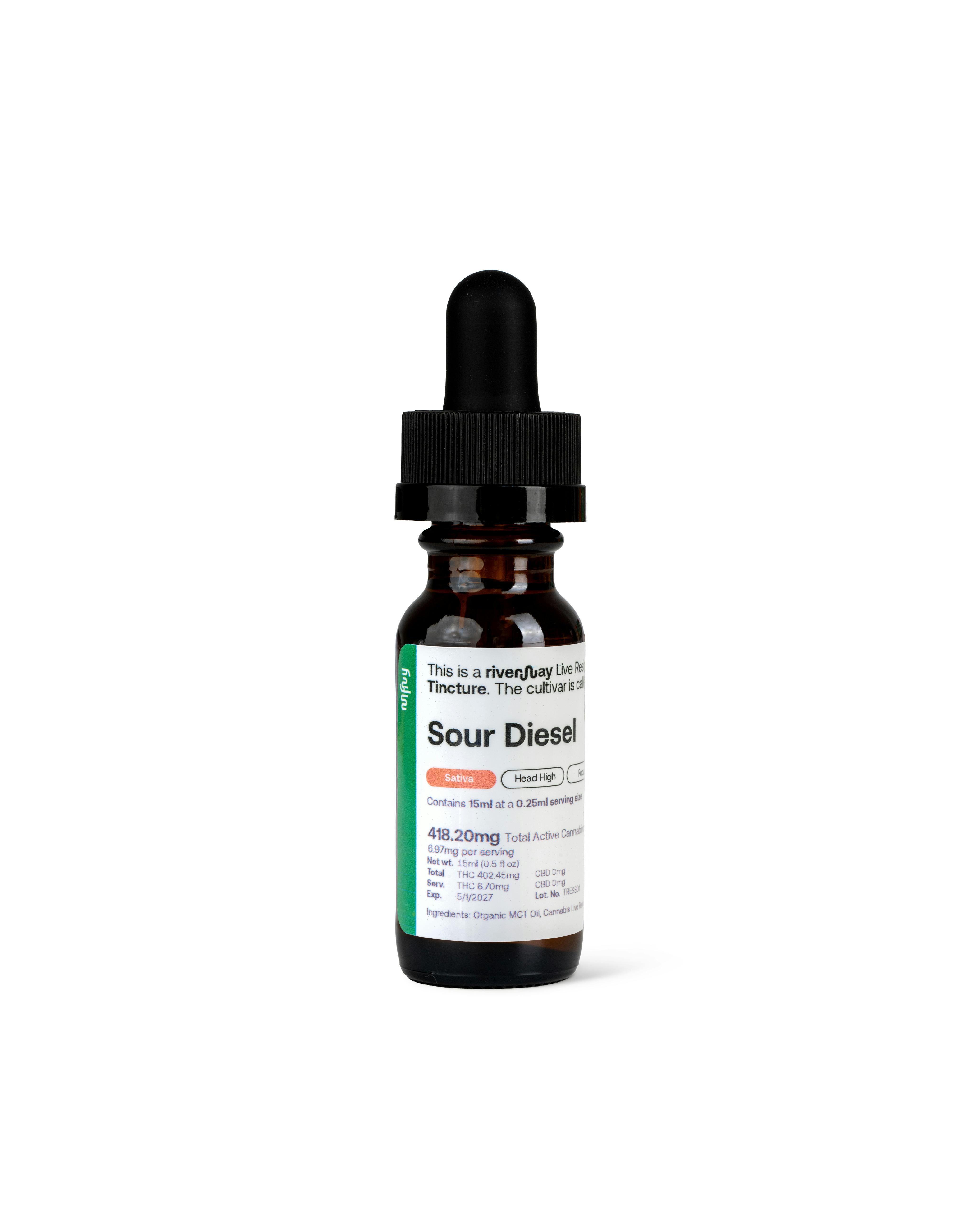 SOUR DIESEL Tincture | Live Resin at Gotham Cannabis Dispensary