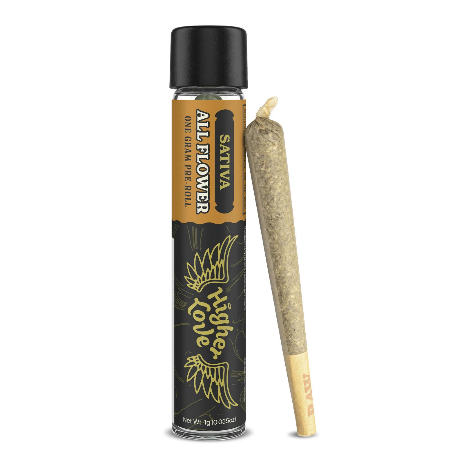 Higher Love Tokyo Lemon Drip SATIVA All-Flower Pre-Roll