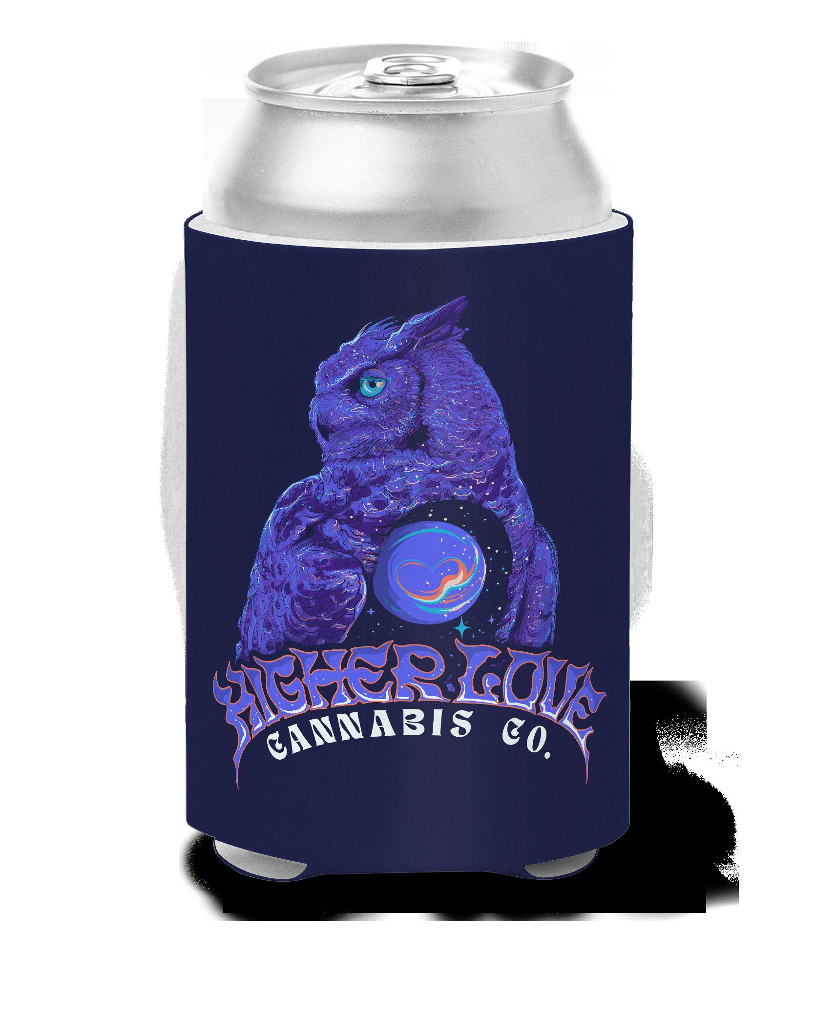 Universal Wisdom Koozie at Higher Love Cannabis Dispensary Munising