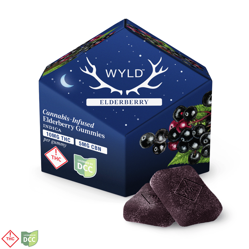 Elderberry 2:1 THC:CBN - 100mg 10pk Gummies