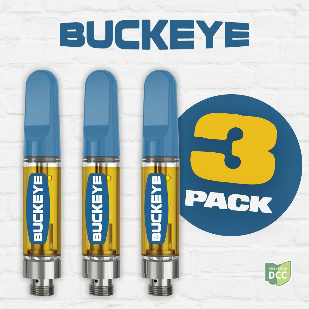 Cranberry Kush Distillate - 1.5g 3pk Cartridges