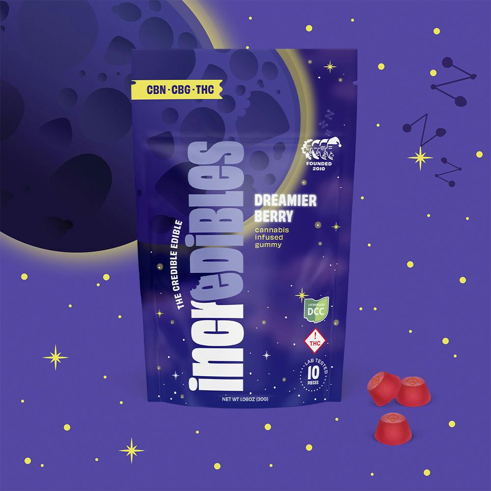 Dreamier Berry 4:1:1 THC:CBN:CBG - 220mg 10pk Gummies