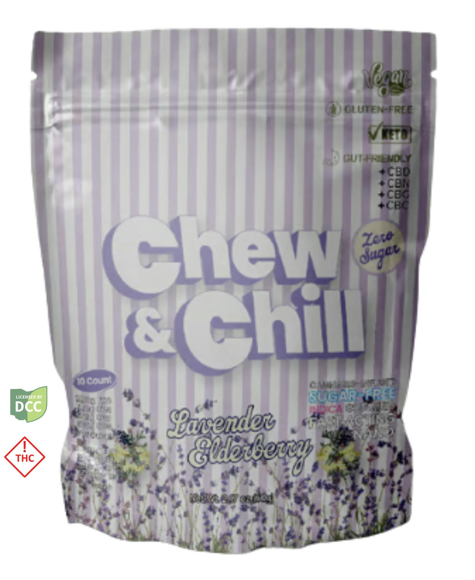 Lavender Elderberry + CBN + CBG + CBC - 100mg 10pk Gummies