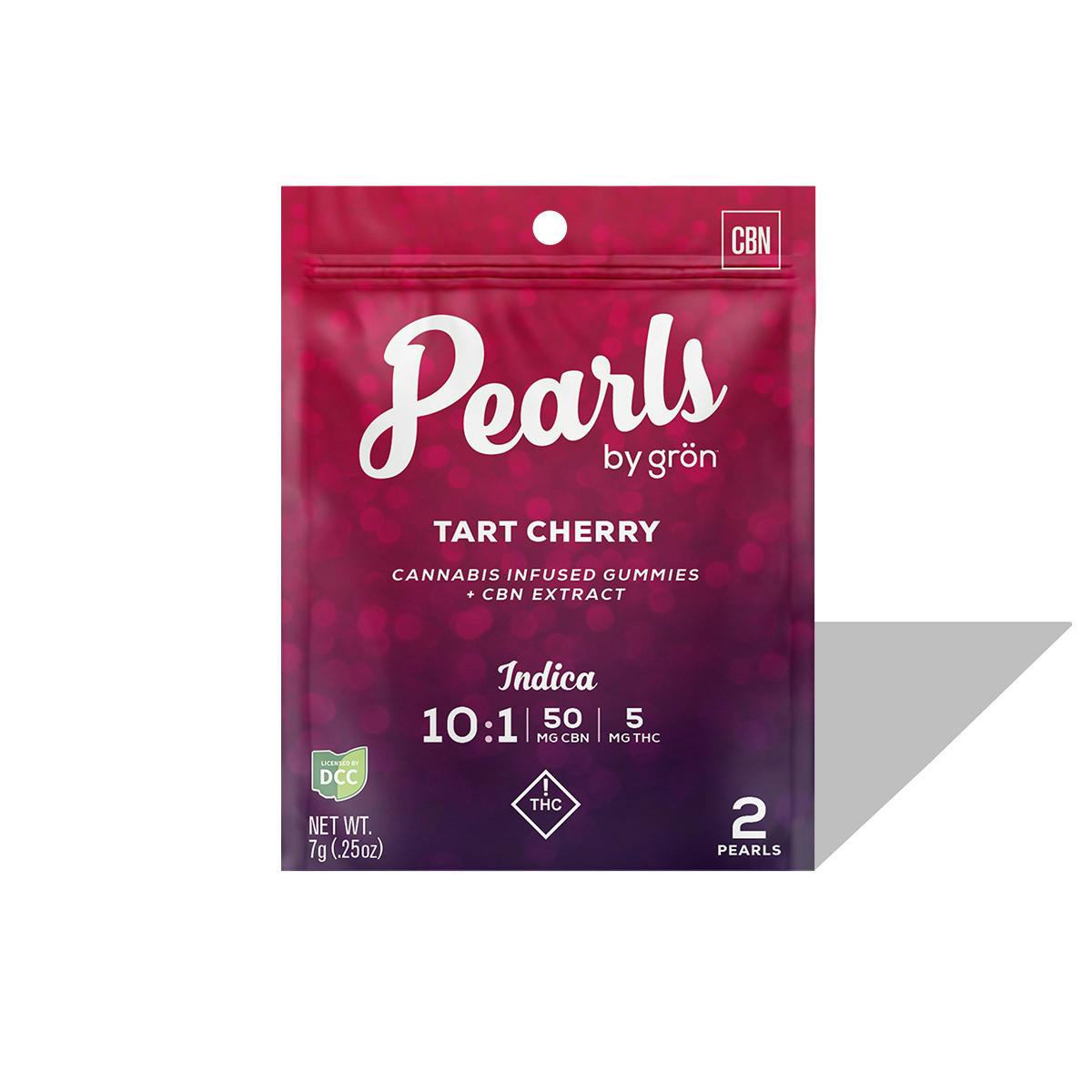 Tart Cherry Pearls 10:1 CBN:THC - 5mg 2pk Gummies