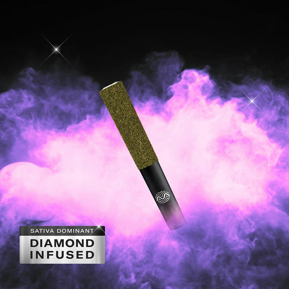Durban Poison THCa Diamonds - 2.5g 5pk Infused Pre-Rolls