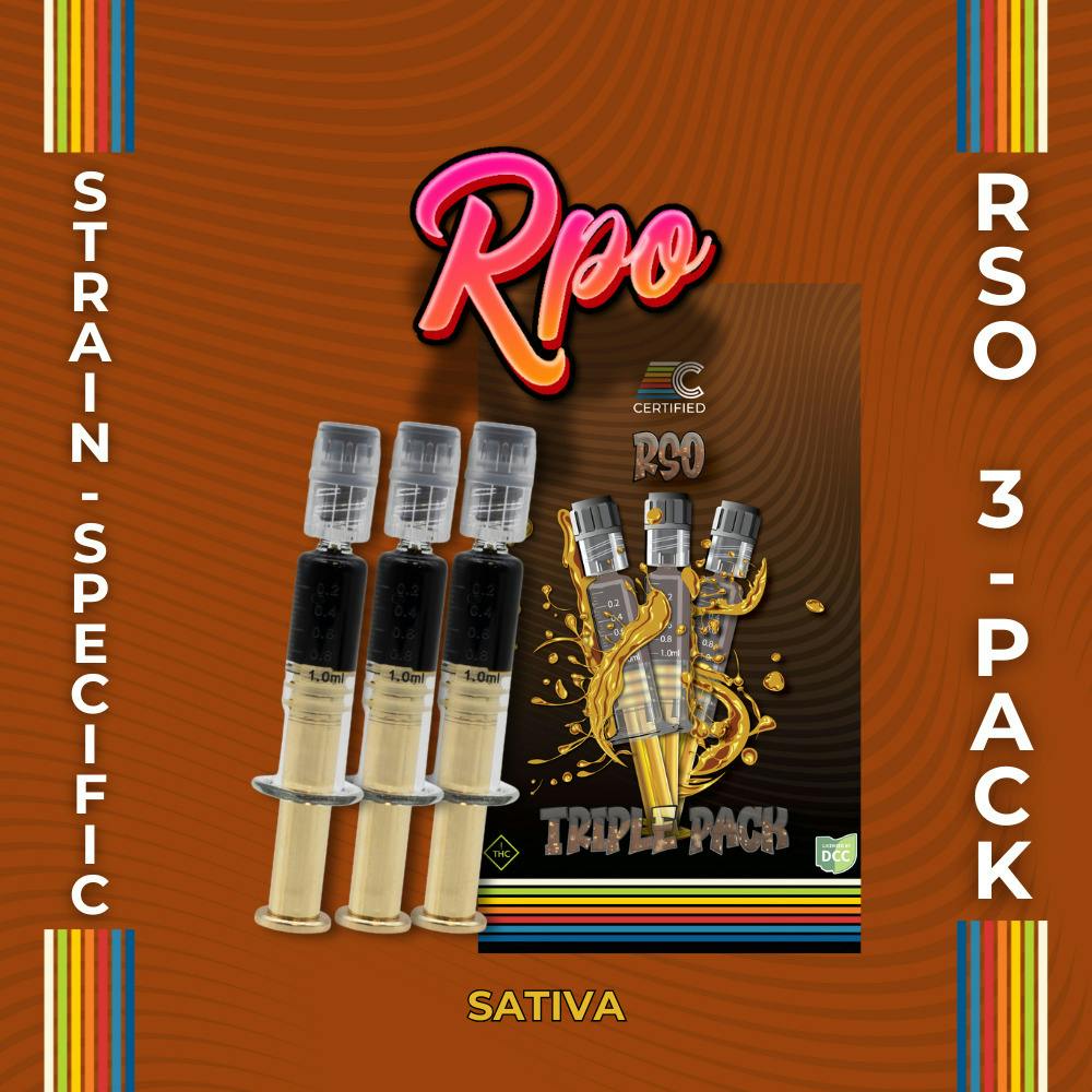 RPO RSO Syringe - 3g Full Spectrum Concentrates