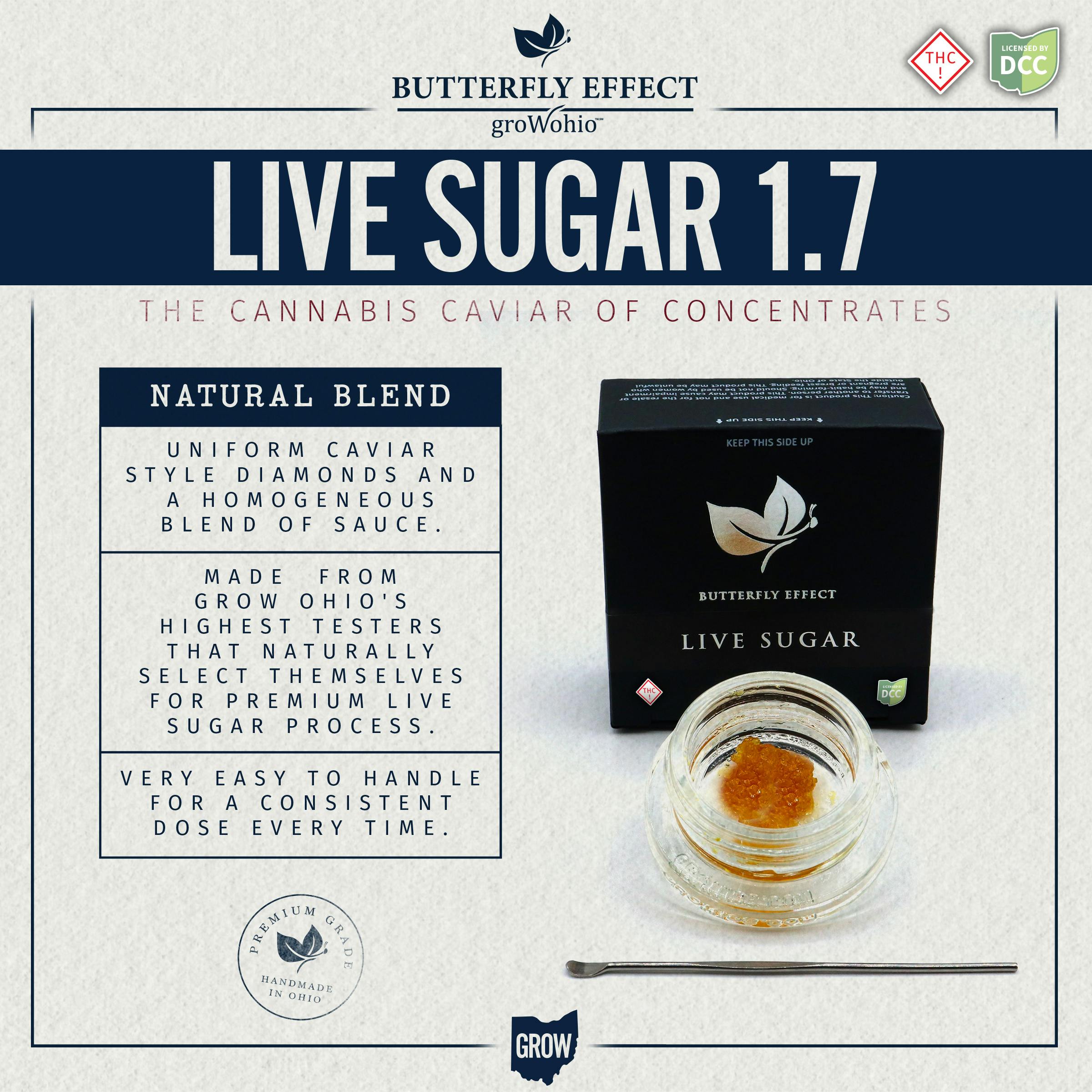 Lavender Kush Live Sugar - 1.7g Live Resin Concentrates