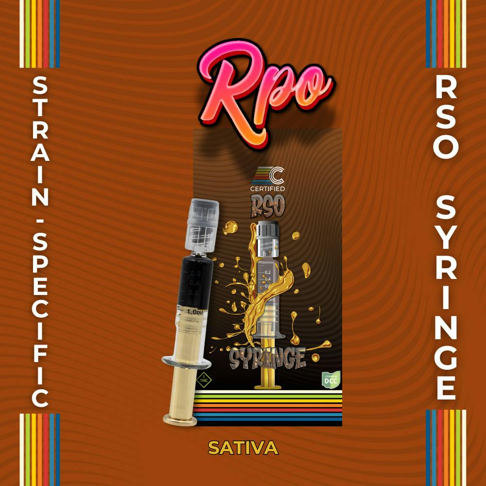 RPO RSO Syringe - 1g Full Spectrum Concentrates