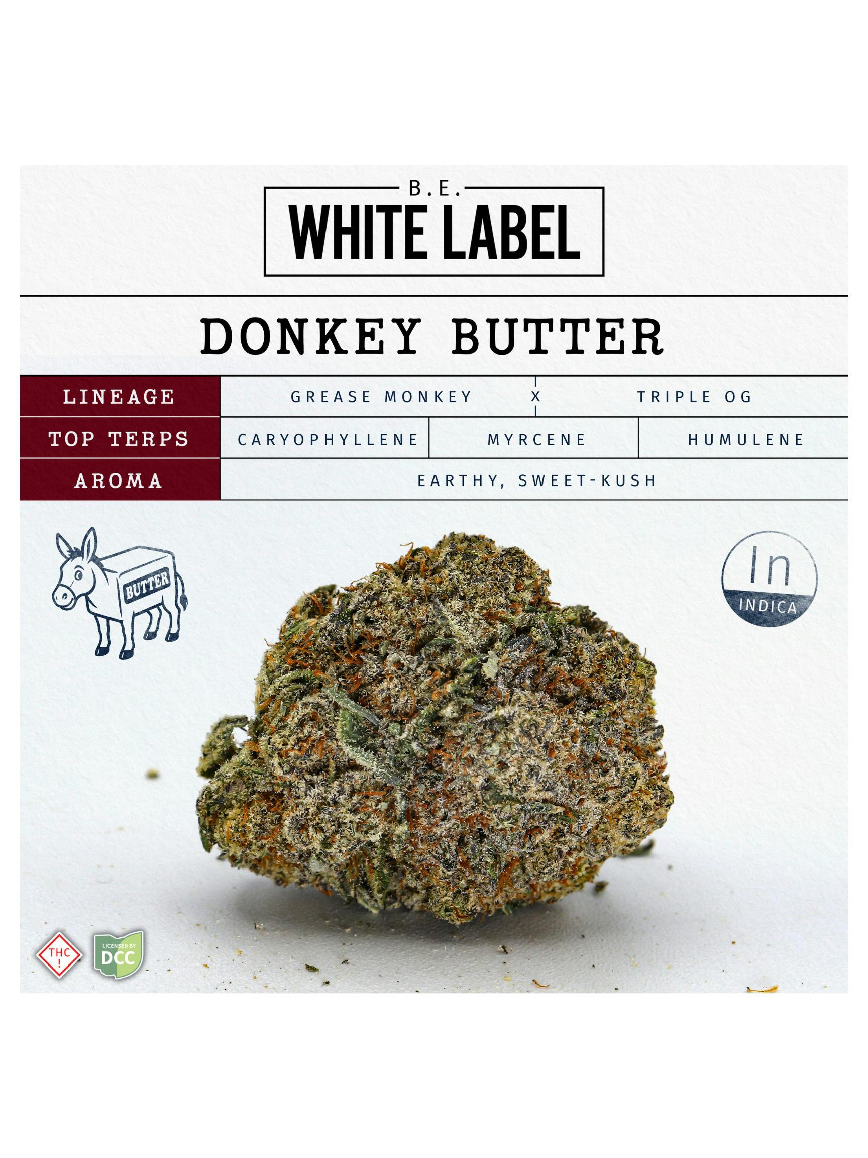 Donkey Butter - 2.83g Whole Flower