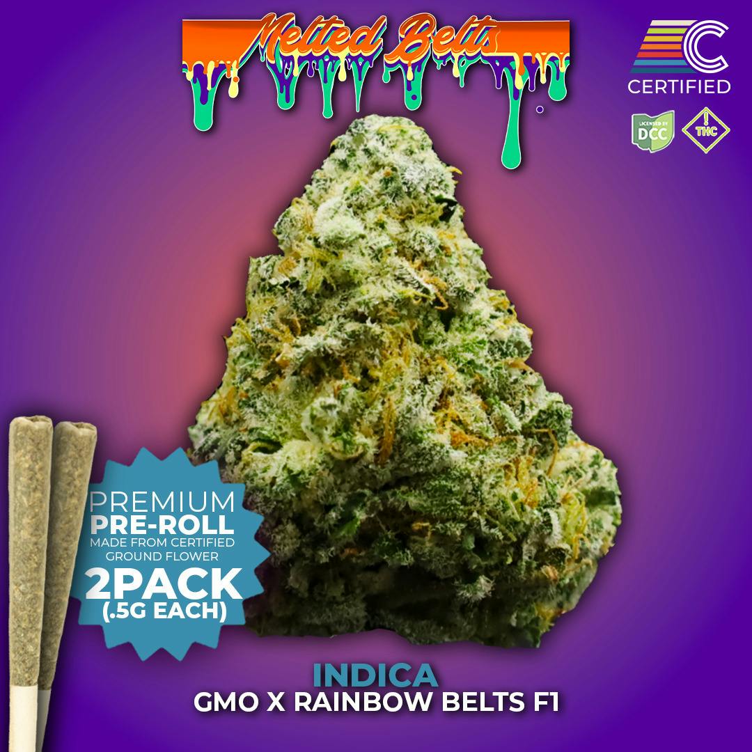 Melted Belts - 1g 2pk Flower Pre-Rolls