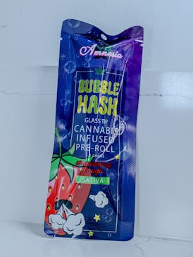Amnesia: Strawberry Cough Bubble Hash Pre-Roll