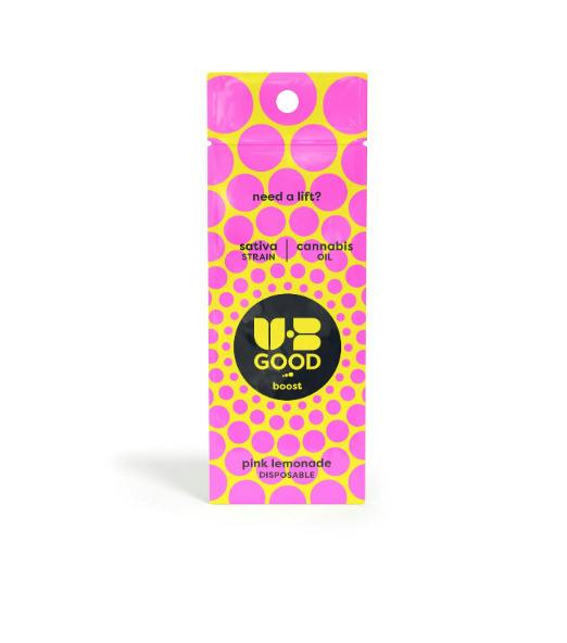 UB Good Pink Lemonade .8G Sativa Dist Cart