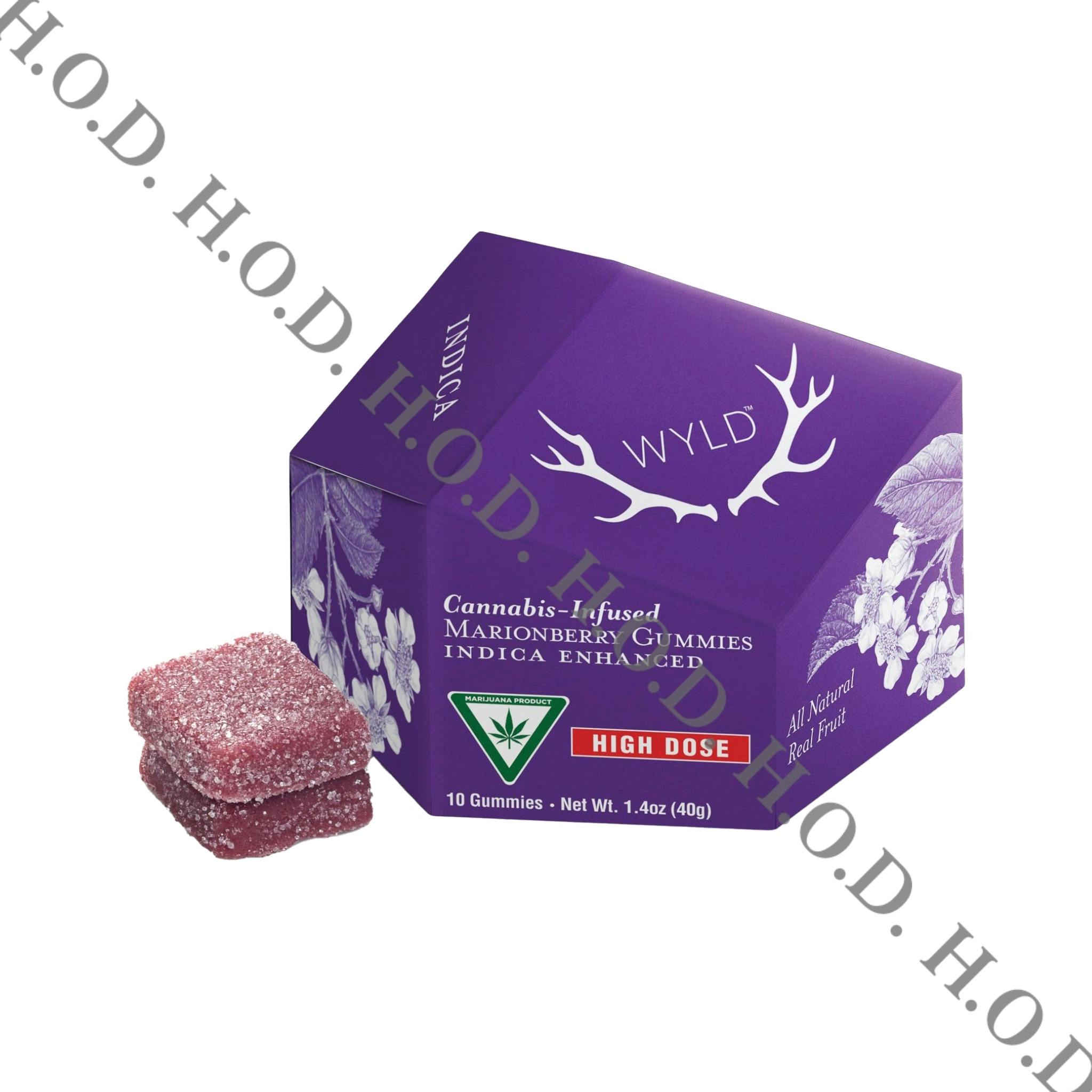 WYLD Marionberry Gummies
