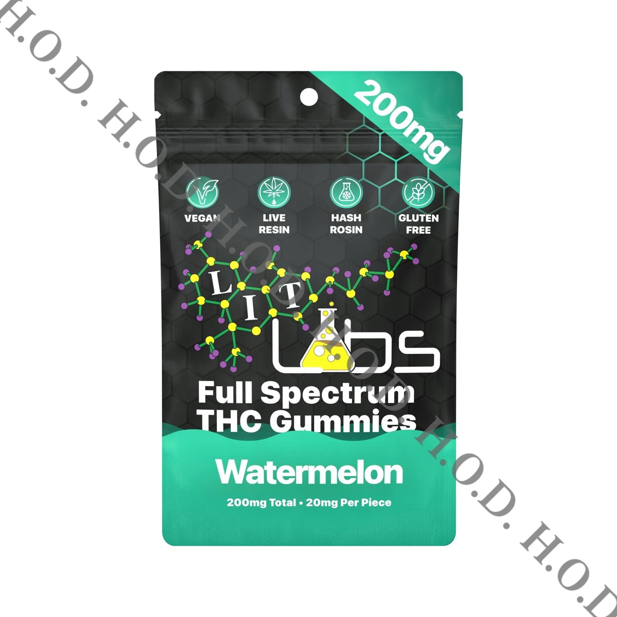 Lit Labs Watermelon Full Spectrum Gummies