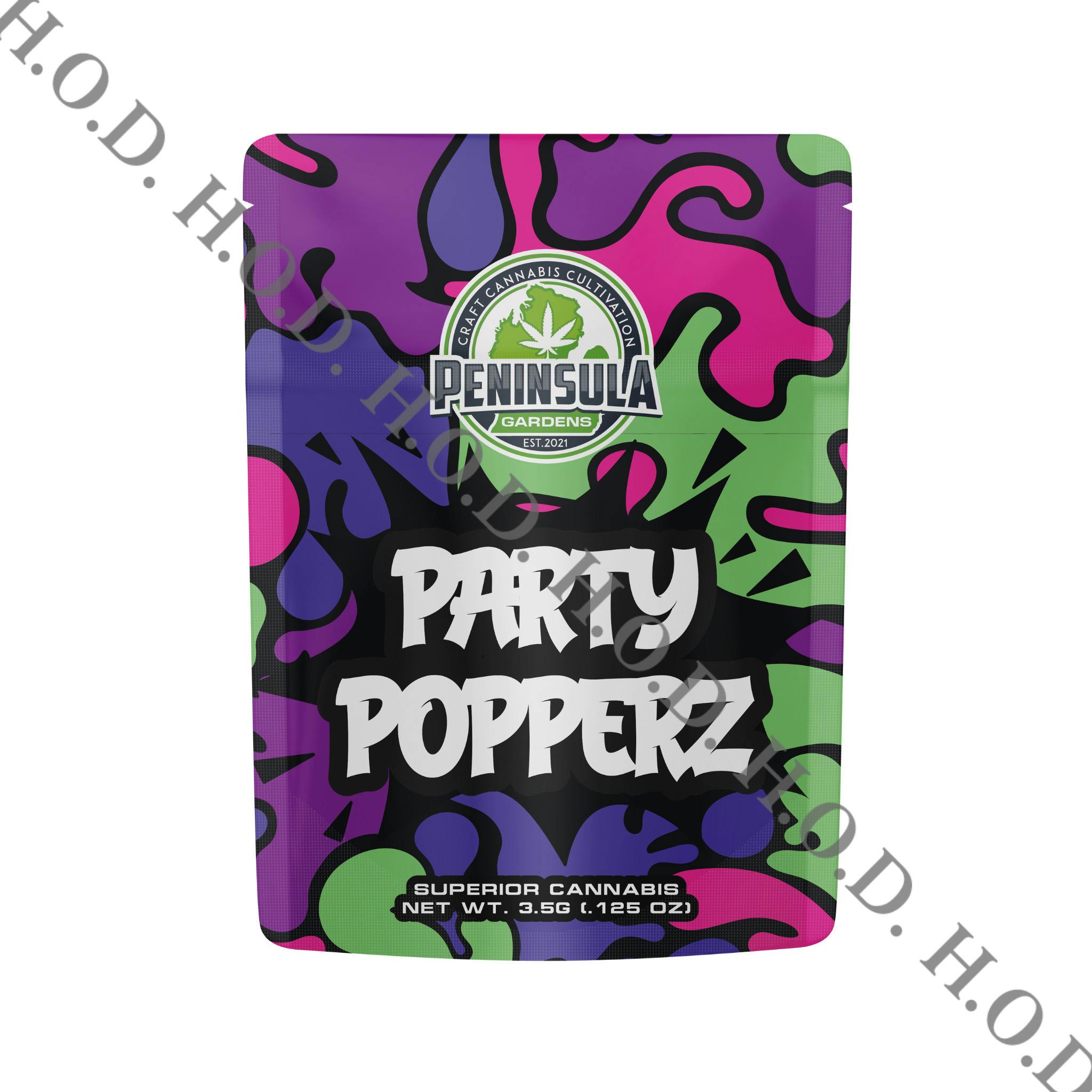 Peninsula Gardens Party Poppers