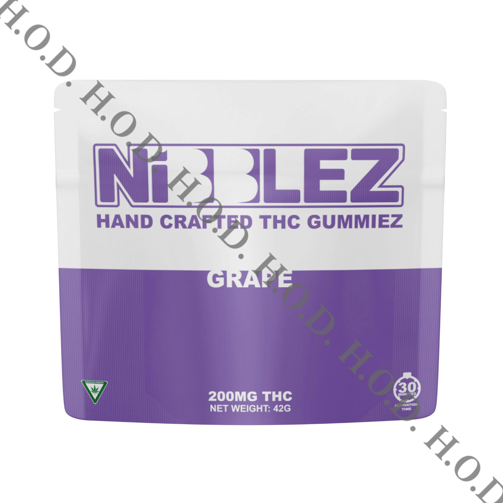 Nibblez Grape Vegan Gummies