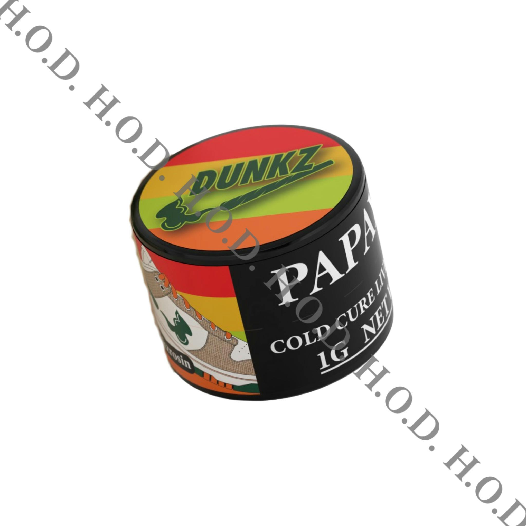 Dunkz Papaya Hash Rosin