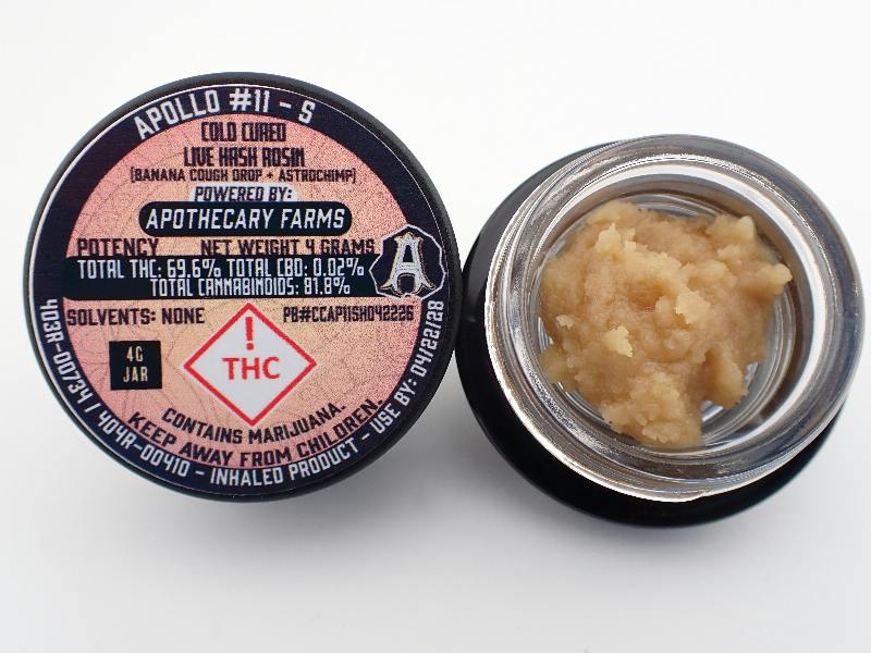Apollo #11 Live Hash Rosin Baller - S 4G