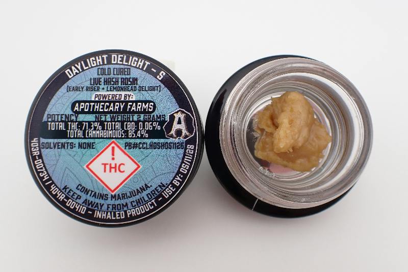 Daylight Delight Live Hash Rosin - S 2G