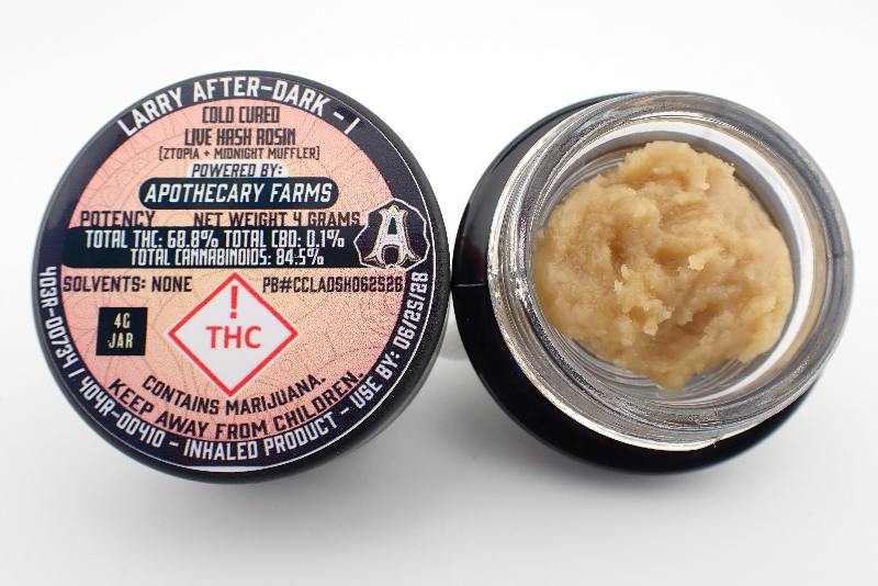 Larry After Dark Live Hash Rosin Baller - I 4G