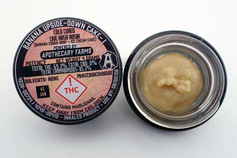 Banana Upside Down Cake Live Hash Rosin Baller - I 4G