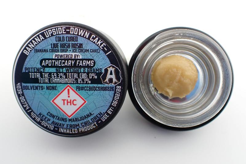 Banana Upside Down Cake Live Hash Rosin - I 2G