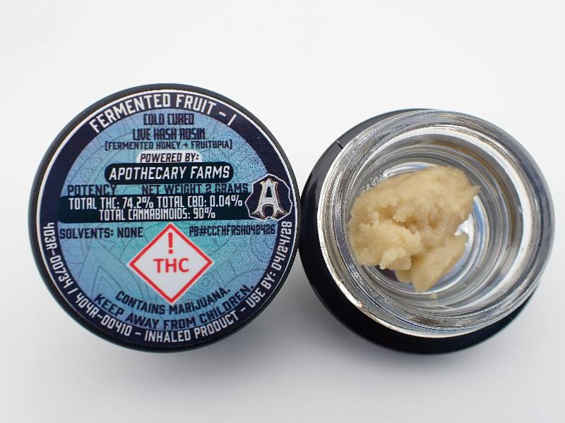 Fermented Fruit Live Hash Rosin - 2G