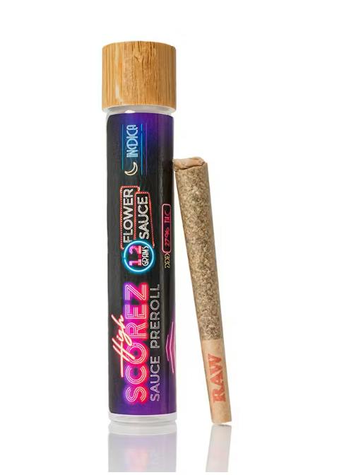 HIGH SCOREZ SAUCE FATSO X FRESH FRITTER INFUSED PREROLL 1.2G